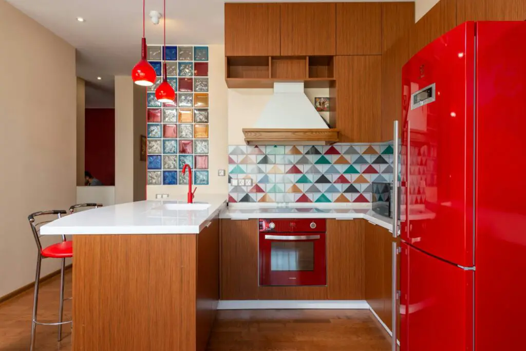 how to organize a small kitchen without cabinets