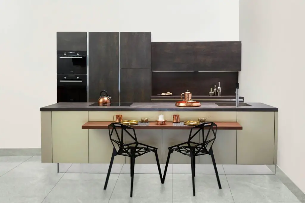 how to decor empty space above kitchen cabinet